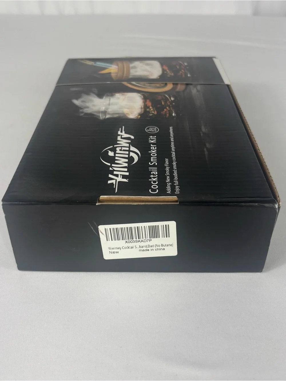 Cocktail Smoker Kit w Torch 6 Wood Chip Flavors Whiskey Bourbon Old Fashioned